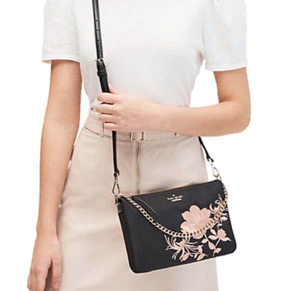 Kate Spade Floral Crossbody - Picture 4 of 6